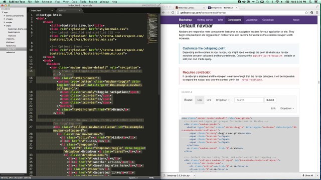 Bootstrap Tutorial For Beginners - Responsive Design with Bootstrap 3 - Responsive HTML, CSS