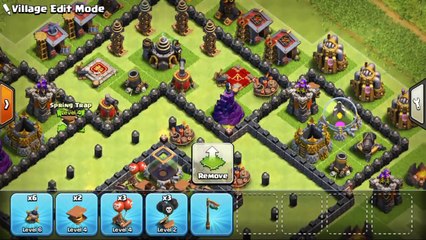 Clash Of Clans | BEST TH9 PUSHING BASE!! | DE BASE!! | +700 TROPHIES!!