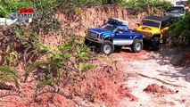 17 Scale RC Trucks Offroad Adventures AEV Jeep Brute TF2 hilux Defender 110 Hummer - Part 1