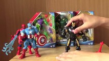 Superheroes Mashers Marvel Action Figures - Spiderman Iron-Man Green Goblin Wolverine & more