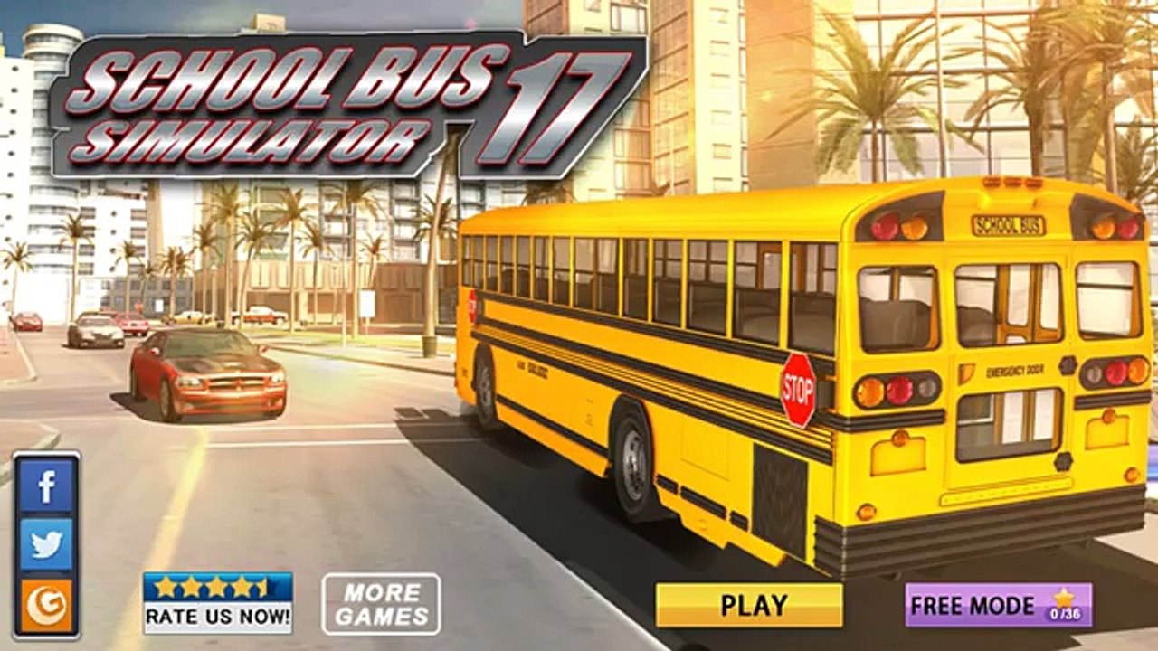 School Bus Simulator 2017 - Android Gameplay HD