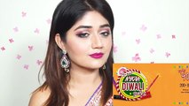 Festive Plum and Gold Makeup Tutorial with Nykaa | corallista