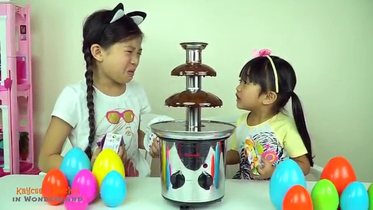 Chocolate Fondue Challenge with Cool PRIZES