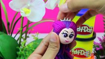 Play Doh How to Make Raven Queen and Apple White Ever After High - Play Doh Videos