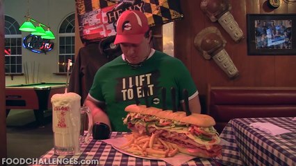 MASSIVE ITALIAN SUB SANDWICH CHALLENGE!!