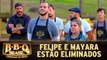 Felipe e Mayara são eliminados do BBQ Brasil