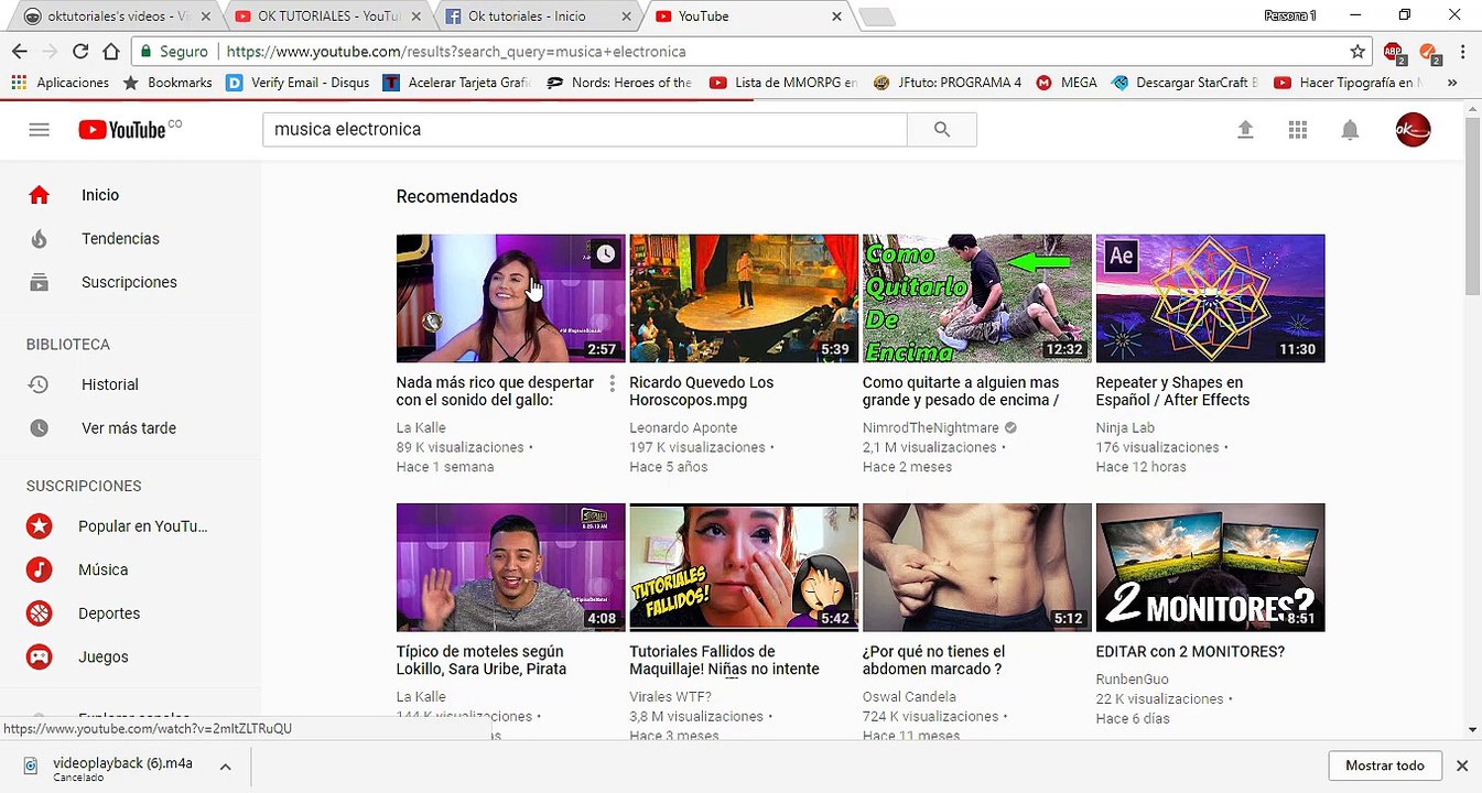 Como descargar música o vídeos de youtube 2017