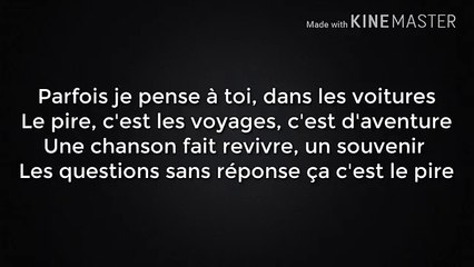 Louane - Si t'étais là (Paroles - Lyrics)  ..