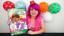 Coloring Doc McStuffins & Friends Disney GIANT Coloring Book Page Crayola Crayons | KiMMi THE CLOWN