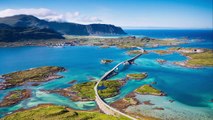 Fiordos noruegos time-lapse