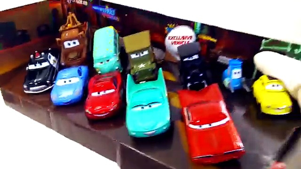 Opening Disney Cars Toy Playset for Kids Children & Toddlers