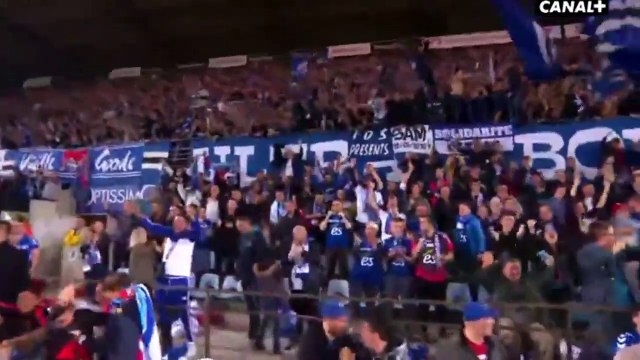 Jean-Eudes Aholou Goal HD - Strasbourg 1 - 1 Marseille - 15.10.2017 (Full Replay)