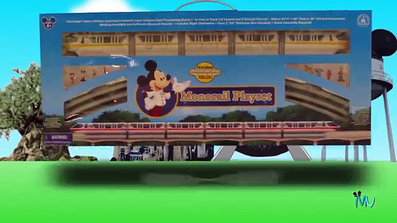 Disney Monorail Playset Review