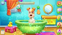 Fun Puppy Animals Care - Baby Learn Puppy Doctor, Bath, Dressup With Puppy Life - Secret Pet Party