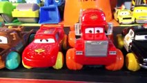 Pixar Cars and Thomas The Train Hydro Wheels in the Pool with Lightning McQueen Mater and Ramone