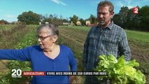 Agriculteurs : vivre avec moins de 350 euros par mois