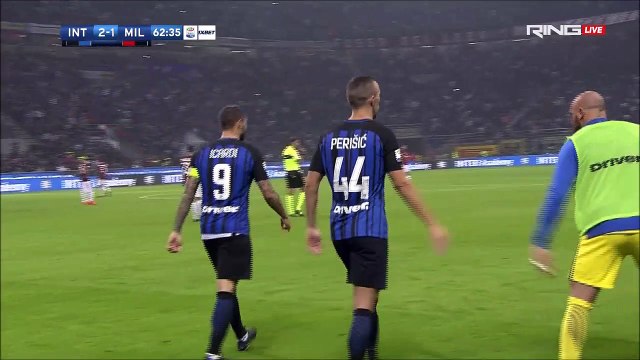 2-1 Mauro Icardi Goal Italy Serie A - 15.10.2017 Inter Milano 2-1 AC Milan