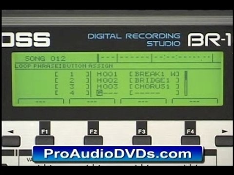 Roland (Boss) BR-1600 DVD Video Tutorial Demonstration
