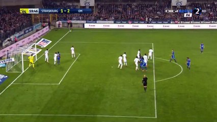 Bakary Kone Goal HD - Strasbourg 2-2 Marseille - 15.10.2017