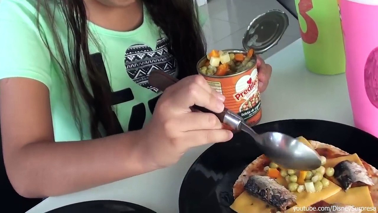 PIZZA CHALLENGE Desafio com Minha Baby Alive bebe Bia Bagunça e Bela engraçado| DisneySurpresa