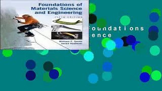 [Download PDF] Foundations of Materials Science and Engineering
