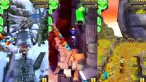 Temple Run 2 Frozen Shadows VS Blazing Sands VS Sky Summit Android Gameplay HD #1