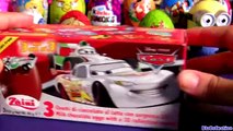 Cars2 Silver Racer Series SURPRISE Eggs Silver Lightning McQueen Disney Pixar same as Kinder Huevos