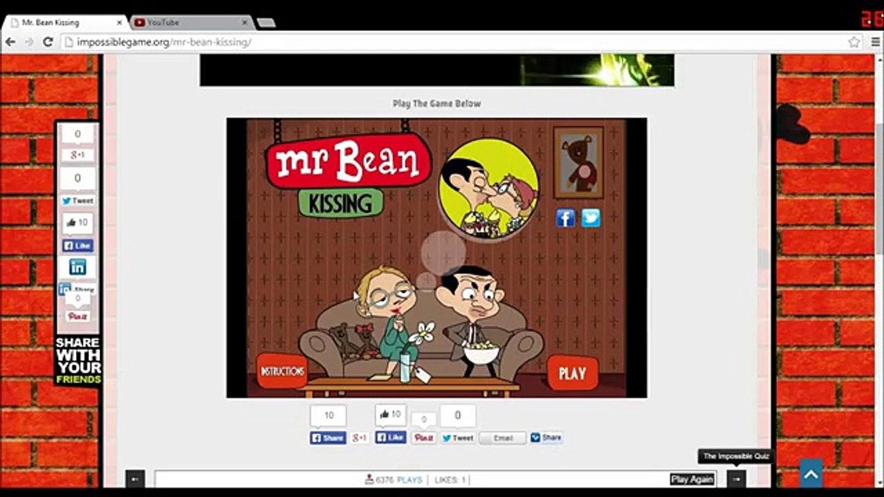 MrBean Kissing!