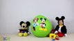 Disney Mickey Mouse Clubhouse Giant Surprise Egg Toys Opening Minnie Goofy Donald Daisy CKN Toys