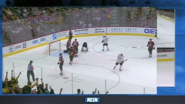 Berkshire Bank Exciting Rewind: Great Positioning Leads To Bruins' Game-Tying Goal