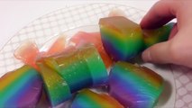 DIY Coca Cola Rainbow Real Gummy Pudding Learn Colors Orbeez Toy Surprise