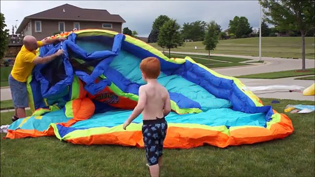 Banzai Sidewinder Falls: unboxing, setup, and playing