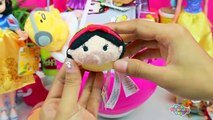 DEV PAMUK PRENSES Sürpriz Yumurta Play Doh Özel – Disney Prenses Oyuncakları Tsum Tsum
