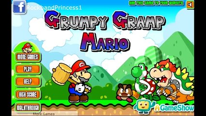 Super Mario Games: Grumpy Gramp - Play Kids Games