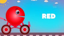 Learn Colors with Car Packman - Play Cars Toys - Preschool Learning Colours Pacman for Kids Toddlers