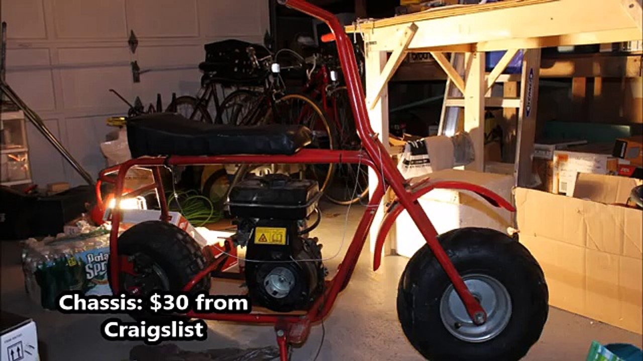 How to Build a Mini Bike- First Cheap Mini Bike Build