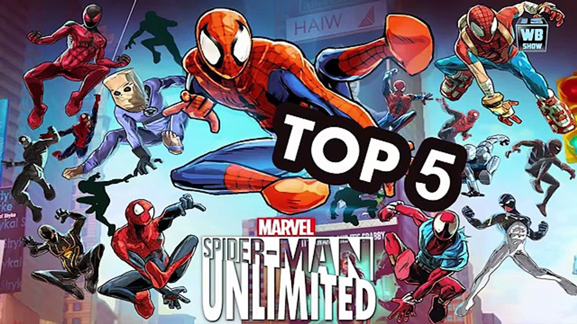Top 5 - Best Spider-Man in Spider-Man Unlimited [new]