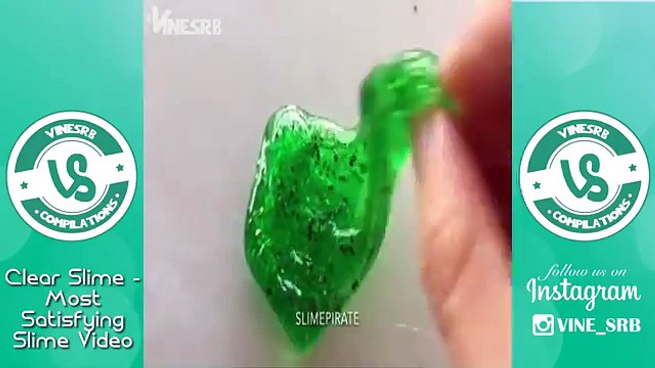 Clear Slime - Most Satisfying Slime ASMR Video