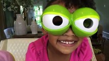 Family Fun Game for Kids Fool the Frog Surprise Toys   Disney Finding Dory | Naiah and Eli Toys Show