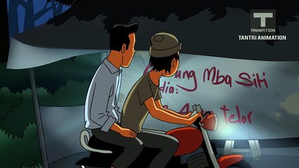 Kartun Lucu Horor - Hantu Genit