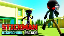 Stickman Highschool Escape (by GENtertainment Studios) Android Gameplay [HD]