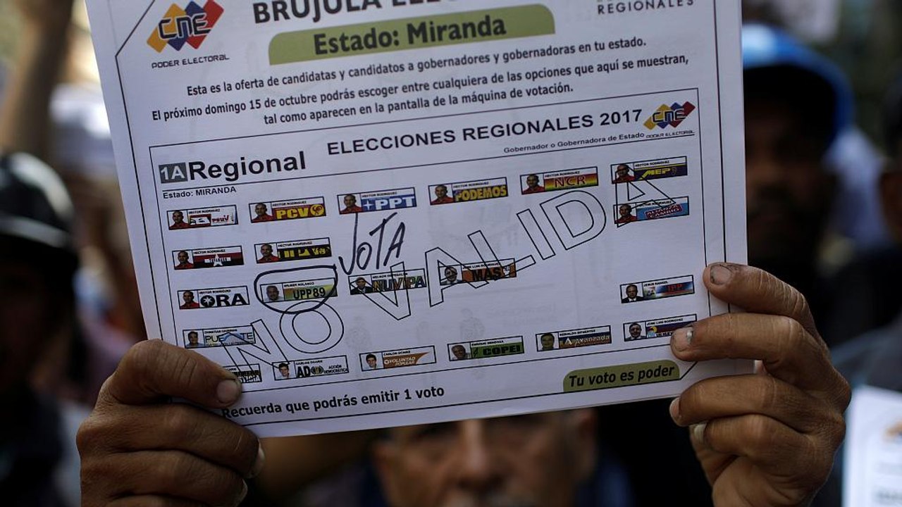 Gouverneurswahlen in Venezuela als Stimmungstest