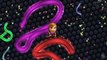 slither.io Anna Vs Elsa Frozem batalha da cobra gigante totoykids