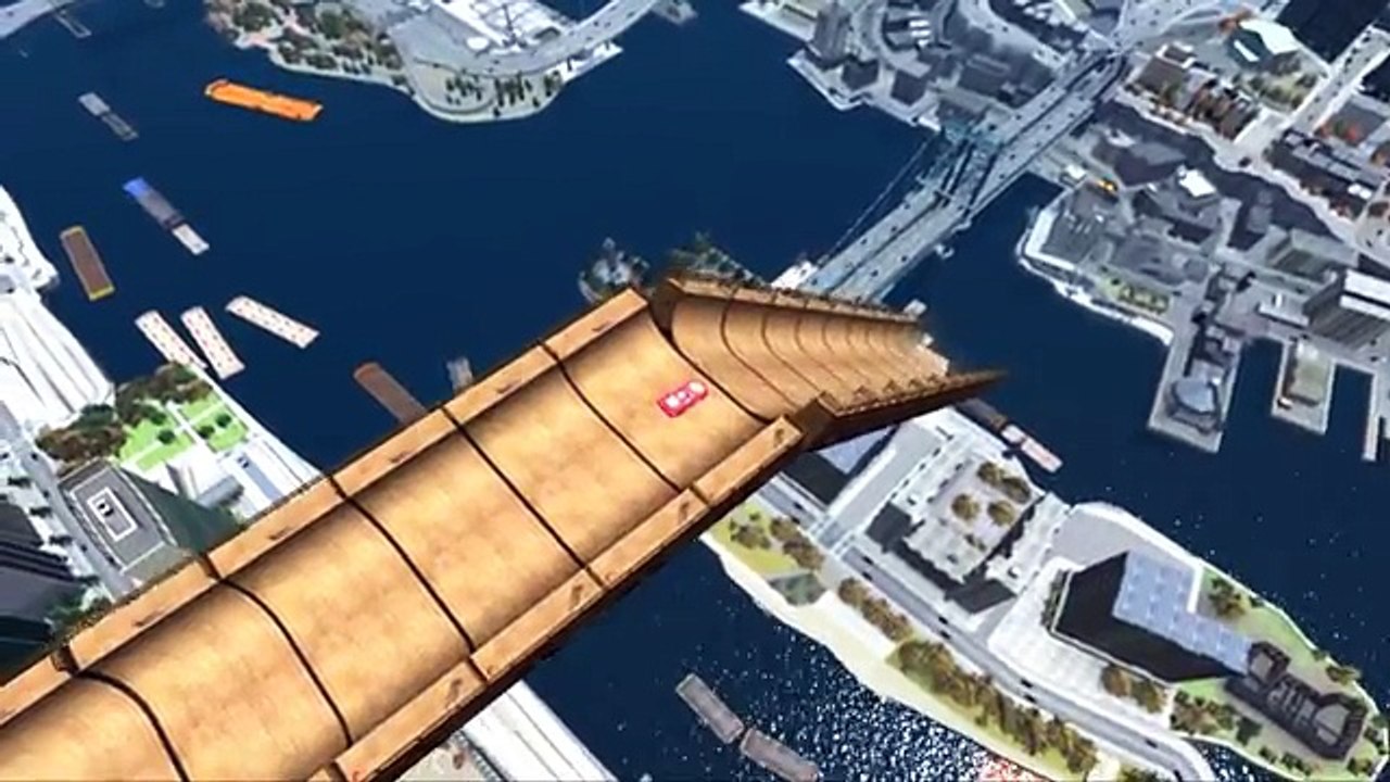 Cars 2 Movie hero Lightning McQueen race with Elsa and Anna from Frozen - Nursery Rhymes Songs