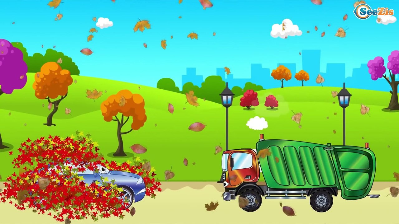 Мультики про Машинки. Грузовик на Детской Площадке - Строительные Машинки. Мультфильмы для детей