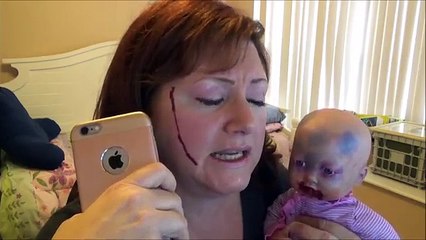 Clown Takes Bad Baby Hidden Ghost Girl Amber