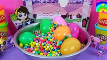 Play Doh Dippin Dots Surprise Eggs Littlest Pet Shop Birthday