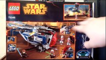 Lego Star Wars 75046 Coruscant Police Gunship Review