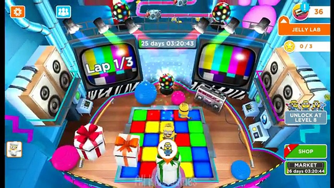 Despicable Me 2 - Minion Rush : Stereo Minion In Special Mission - Back to the 80s !