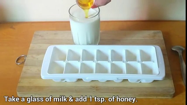 Milk icecubes for instant fairness, spotless & crystal clear skin,skin whitening
